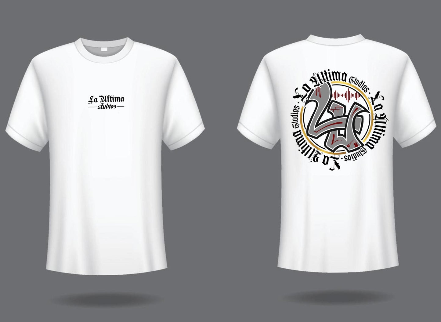 Camiseta Blanca La Ultima Studios